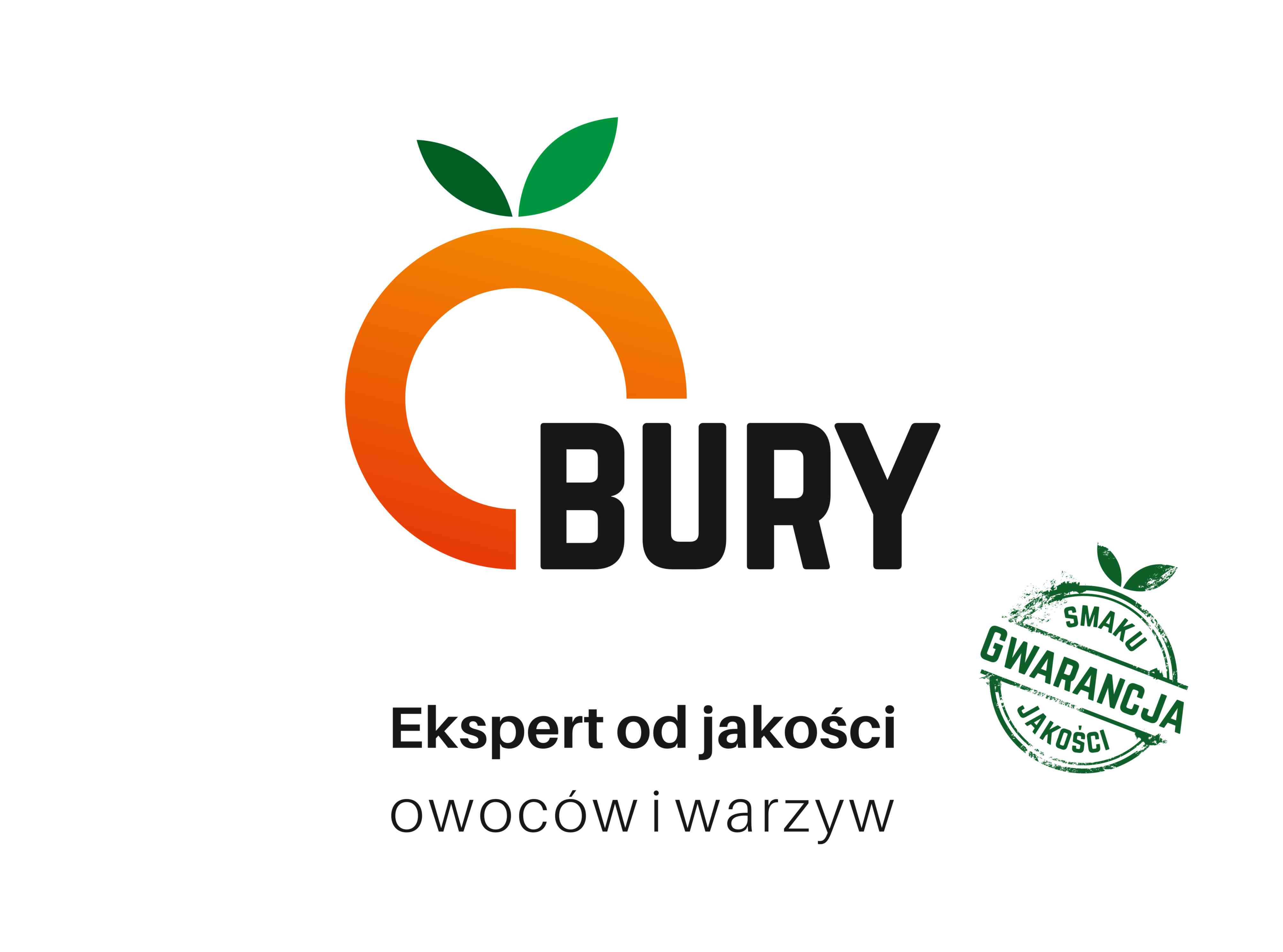 banerek Bury Ekspert od jakości owocó i warzyw oraz gwar smaku i jakości
