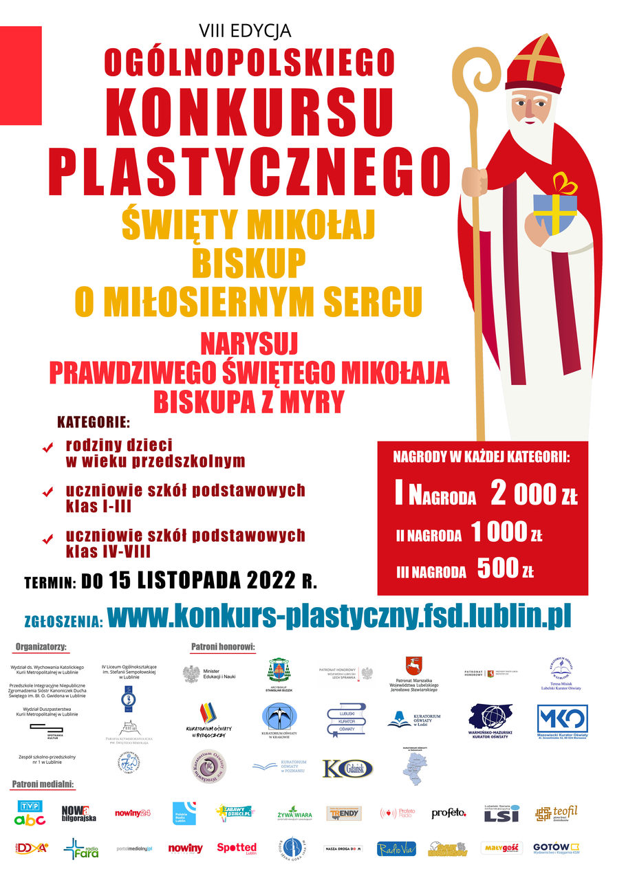 Plakat konkurs plastyczny 2022 m